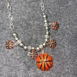 Basketball Bling Necklace